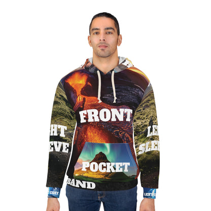 Personalisierter Hoodie mit Allover-Print und individuellem Foto oder Text