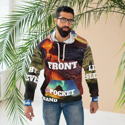 Personalisierter Hoodie mit Allover-Print und individuellem Foto oder Text