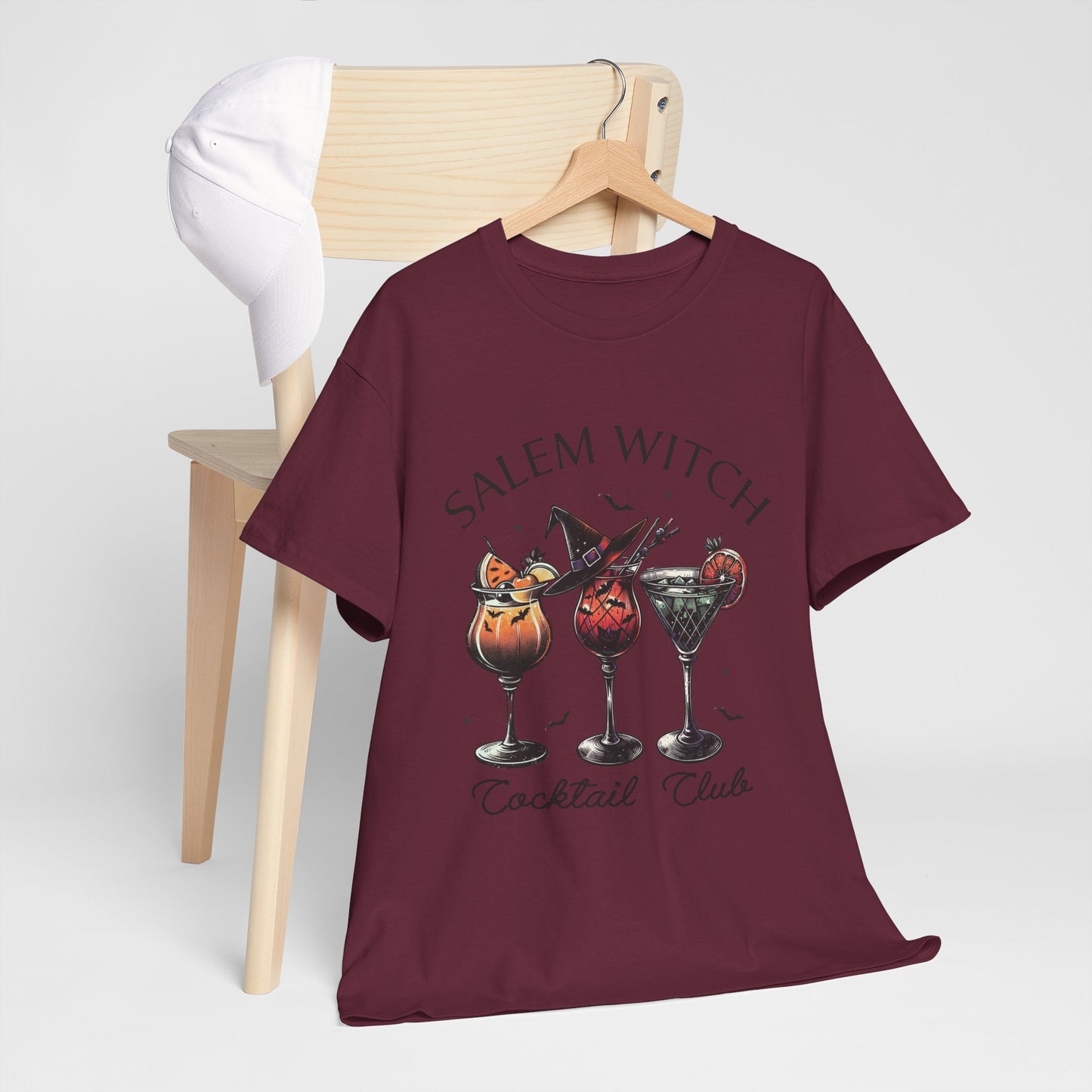 Salem Witch Cocktail Club T-Shirt - Halloween Bar Crawl Tee
