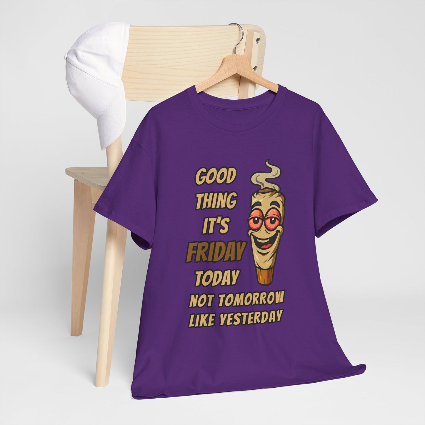 Good Thing It's Friday T-Shirt - Funny Chill Cartoon Tee