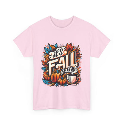 It’s Fall Y’all T-Shirt - Pumpkin Spice Autumn Coffee Lover Tee