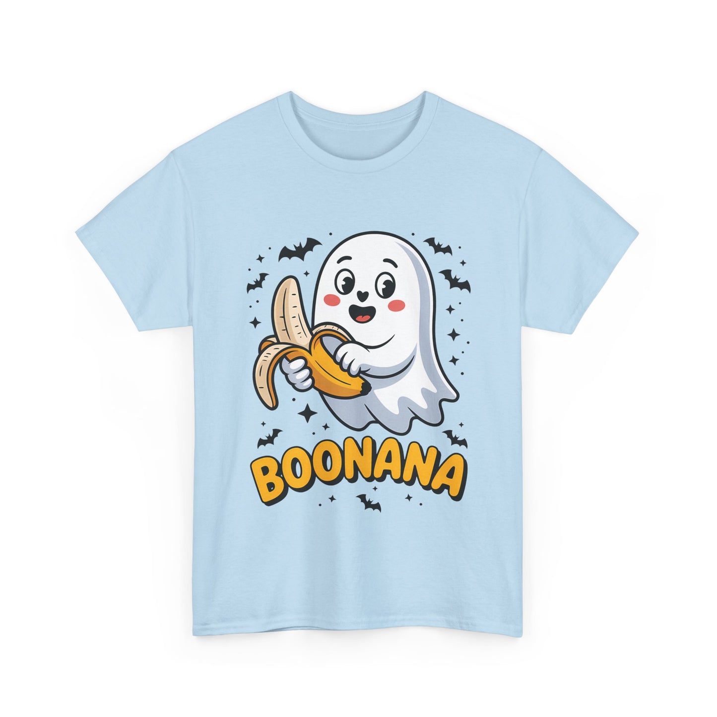 Boonana Ghost T-Shirt - Cute Halloween Banana Pun Tee