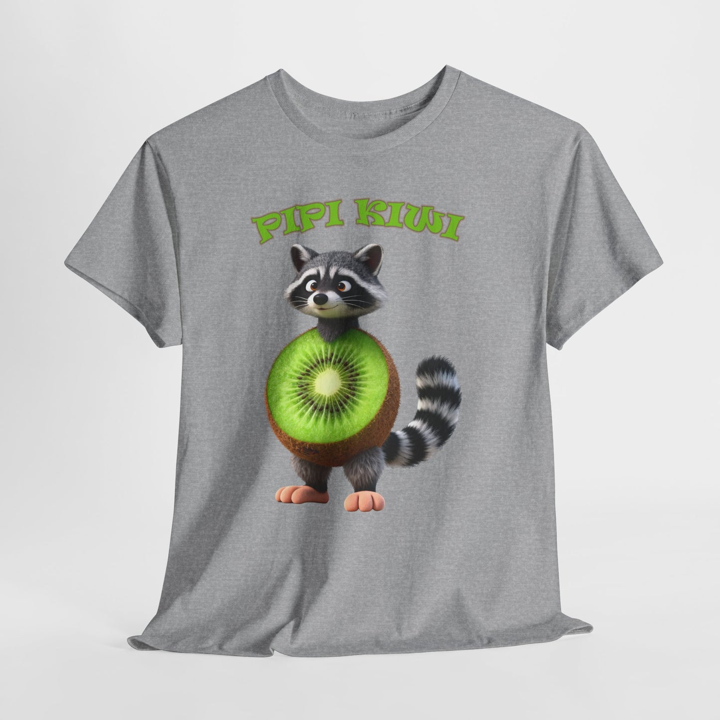 Pipi Kiwi Shirt – Funny Raccoon Fruit Mashup Tee