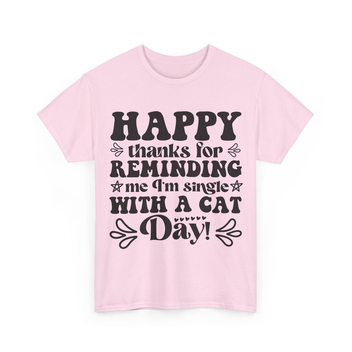 Cattitude Cat T-Shirt - Minimalist Sassy Line Art Tee