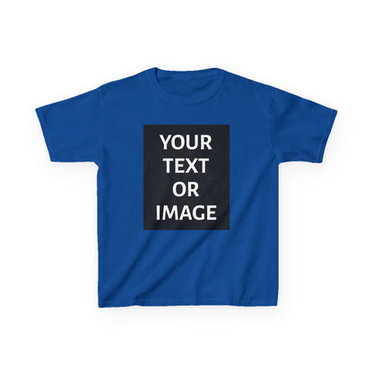 Kids Customizable Tee - Personalized Your Text or Image Shirt