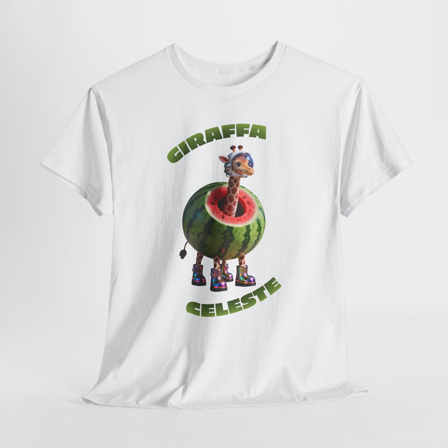 Giraffa Celeste Shirt – Funny Watermelon Space Giraffe Tee