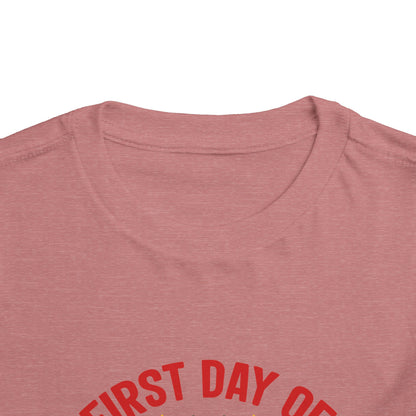 First Day of First Grade Shirt - Funny Toddler Back to School Tee, Pray for My Teacher T-Shirt, 1st Grade Humor Gift