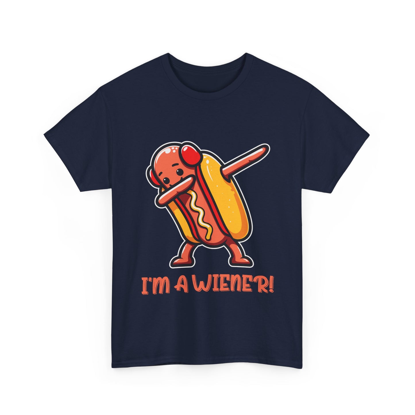 I'm a Wiener Hot Dog T-Shirt - Funny BBQ Pun Kawaii Tee