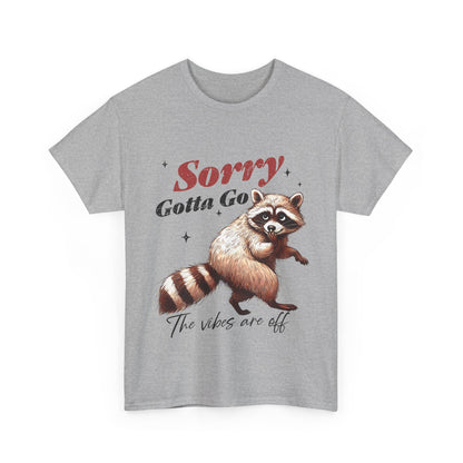 Sorry Raccoon T-Shirt - Cute Awkward Apology Tee