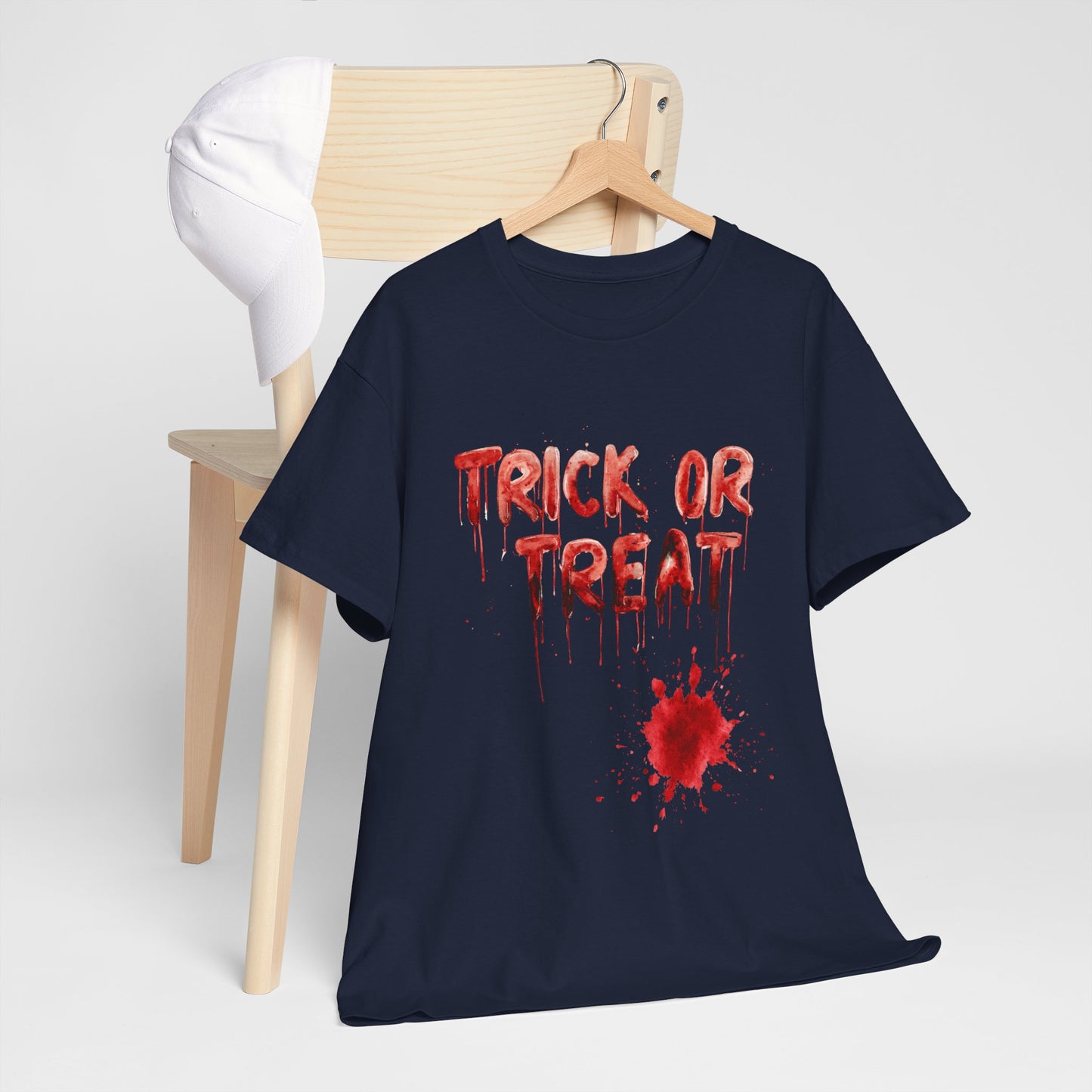 Trick or Treat Blood T-Shirt - Dripping Horror Halloween Tee
