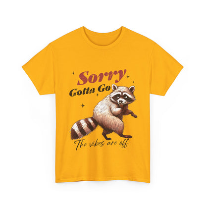 Sorry Raccoon T-Shirt - Cute Awkward Apology Tee