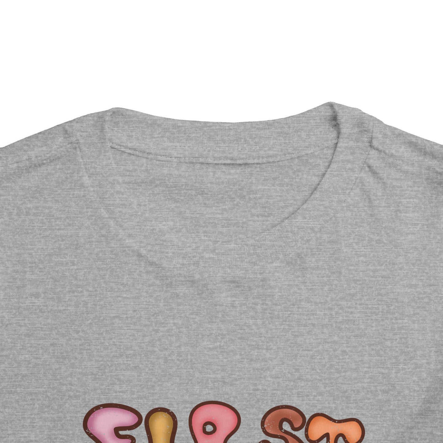 First Grade Bubble Letters T-Shirt | Cute Retro Back to School Kids Tee
