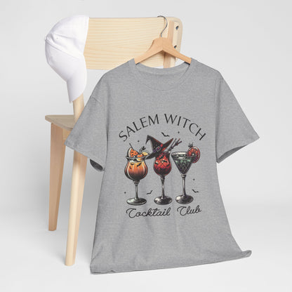 Salem Witch Cocktail Club T-Shirt - Halloween Bar Crawl Tee