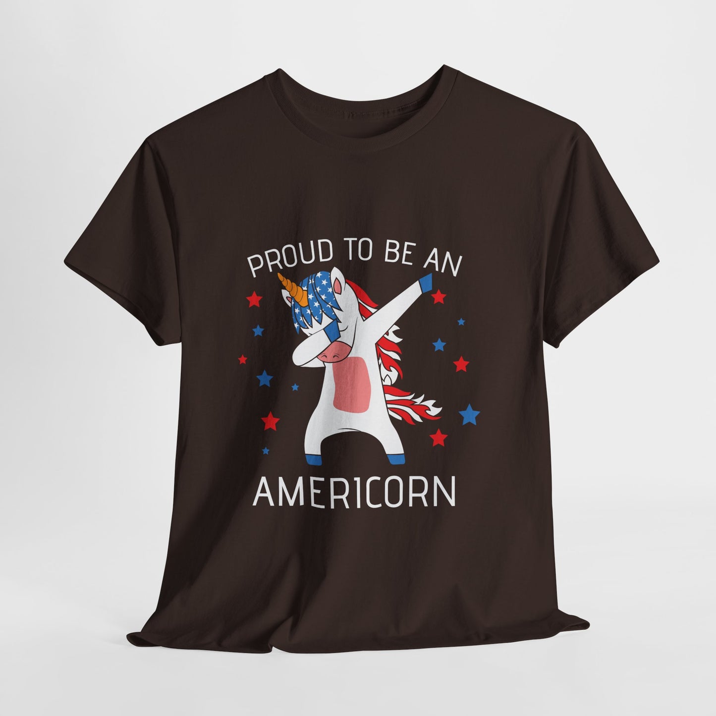 Proud Americorn Shirt - USA Dabbing Unicorn Tee