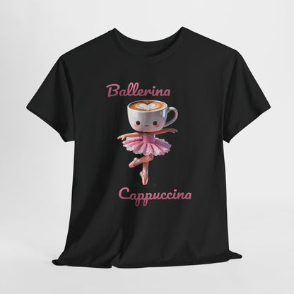 Ballerina Cappuccina Shirt – Cute Coffee Ballet Kawaii Tee