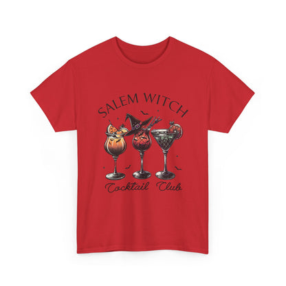 Salem Witch Cocktail Club T-Shirt - Halloween Bar Crawl Tee