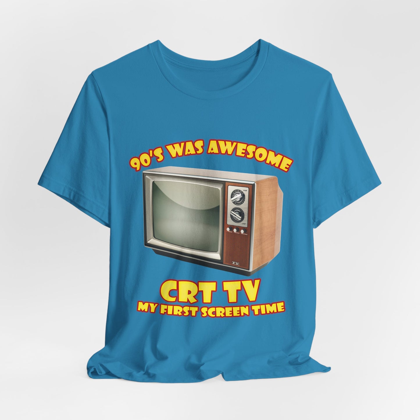 My First Screen Time T-Shirt - Retro CRT TV 90s Tee