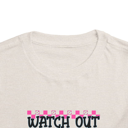 Watch Out Kindergarten Shirt - Fun Toddler Back to School Tee, Colorful First Day of Kindergarten Outfit, Here I Come Shirt for Kids