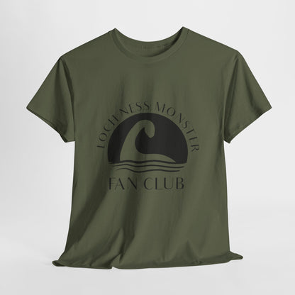 Loch Ness Monster T-Shirt - Minimal Nessie Line Art Scotland Tee