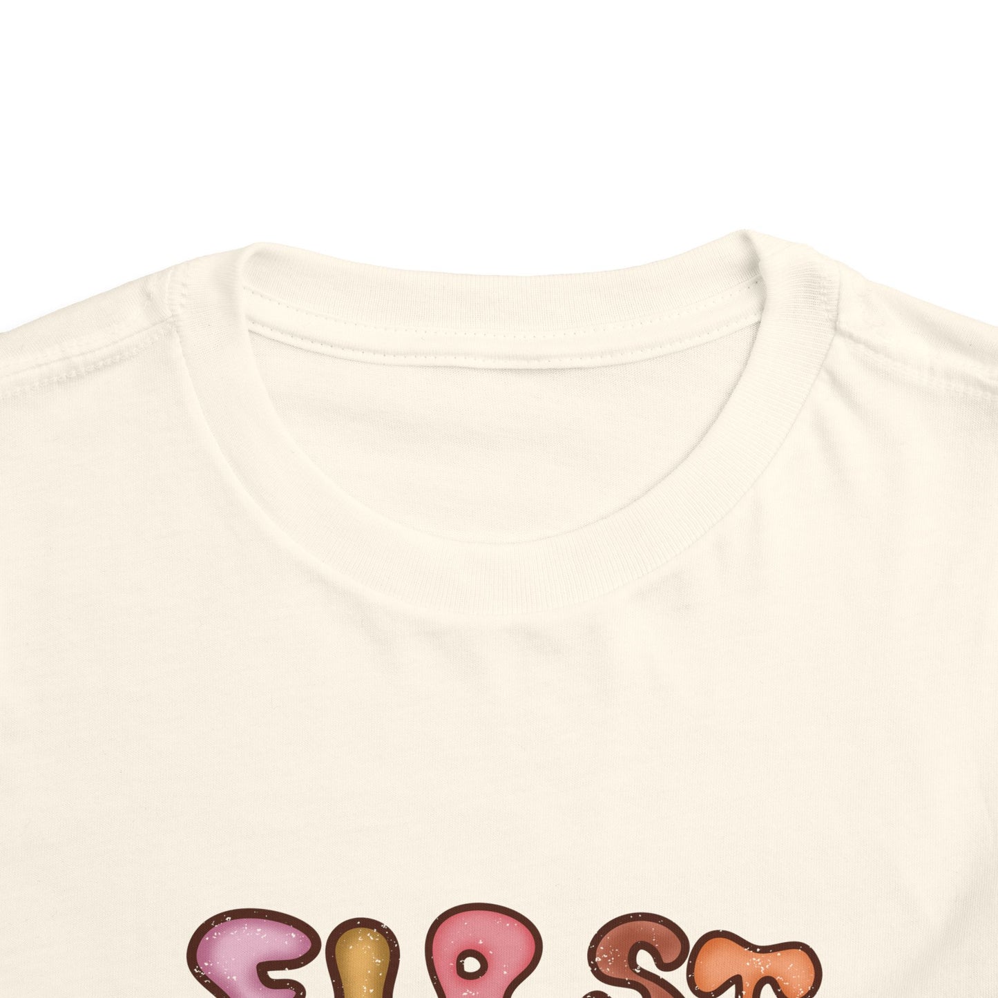 First Grade Bubble Letters T-Shirt | Cute Retro Back to School Kids Tee