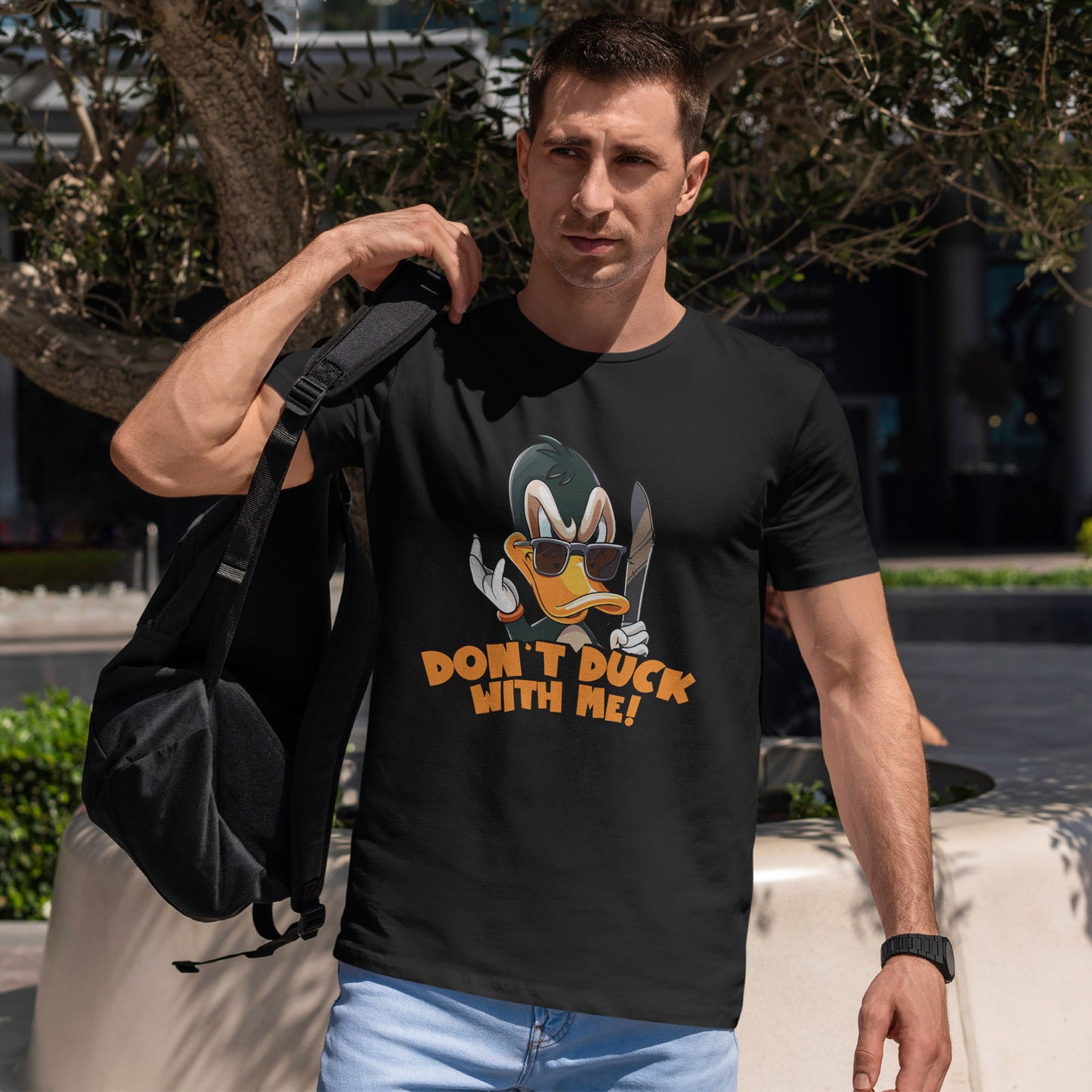 Don't Duck With Me T-Shirt - Funny Duck Pun Tee