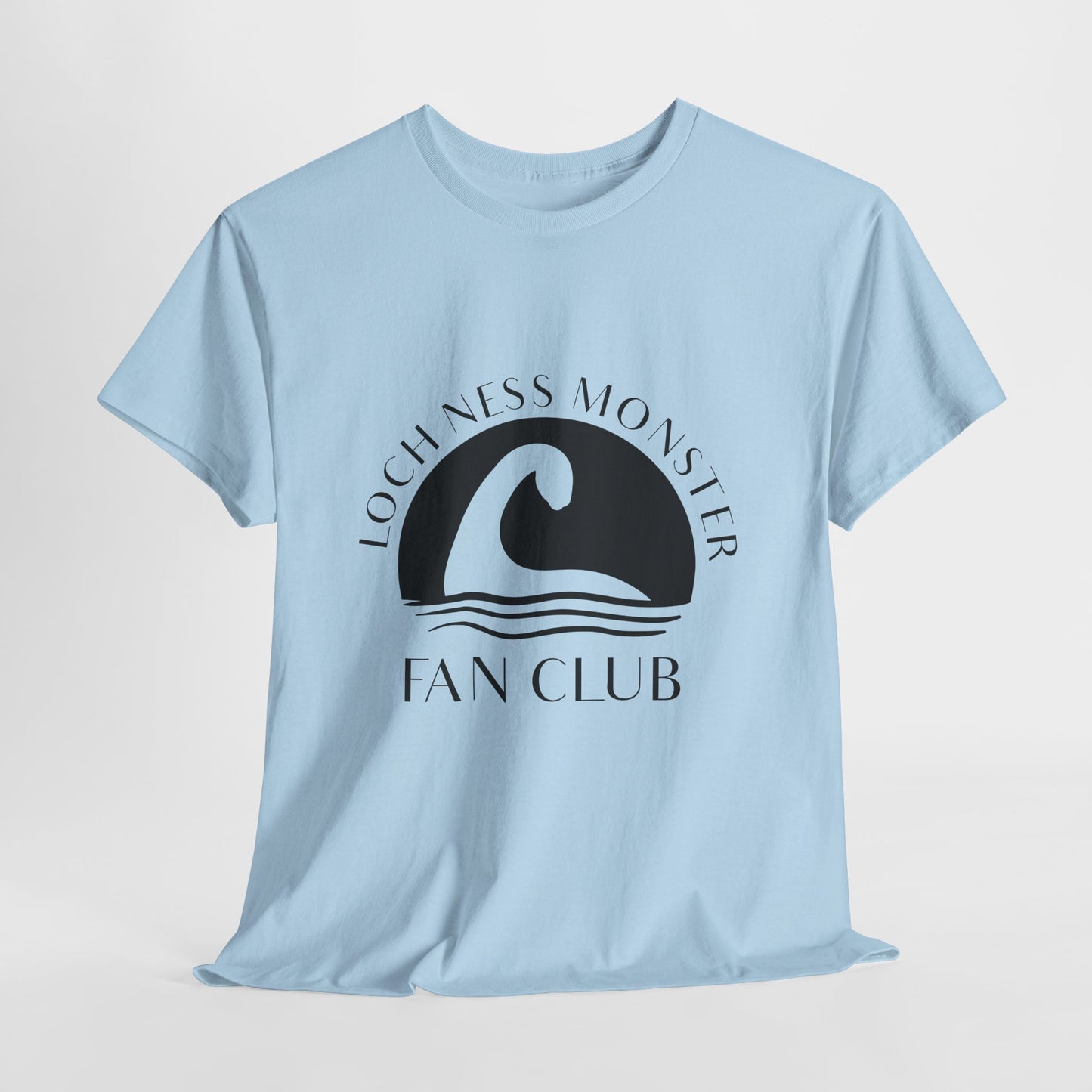 Loch Ness Monster T-Shirt - Minimal Nessie Line Art Scotland Tee