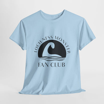Loch Ness Monster T-Shirt - Minimal Nessie Line Art Scotland Tee