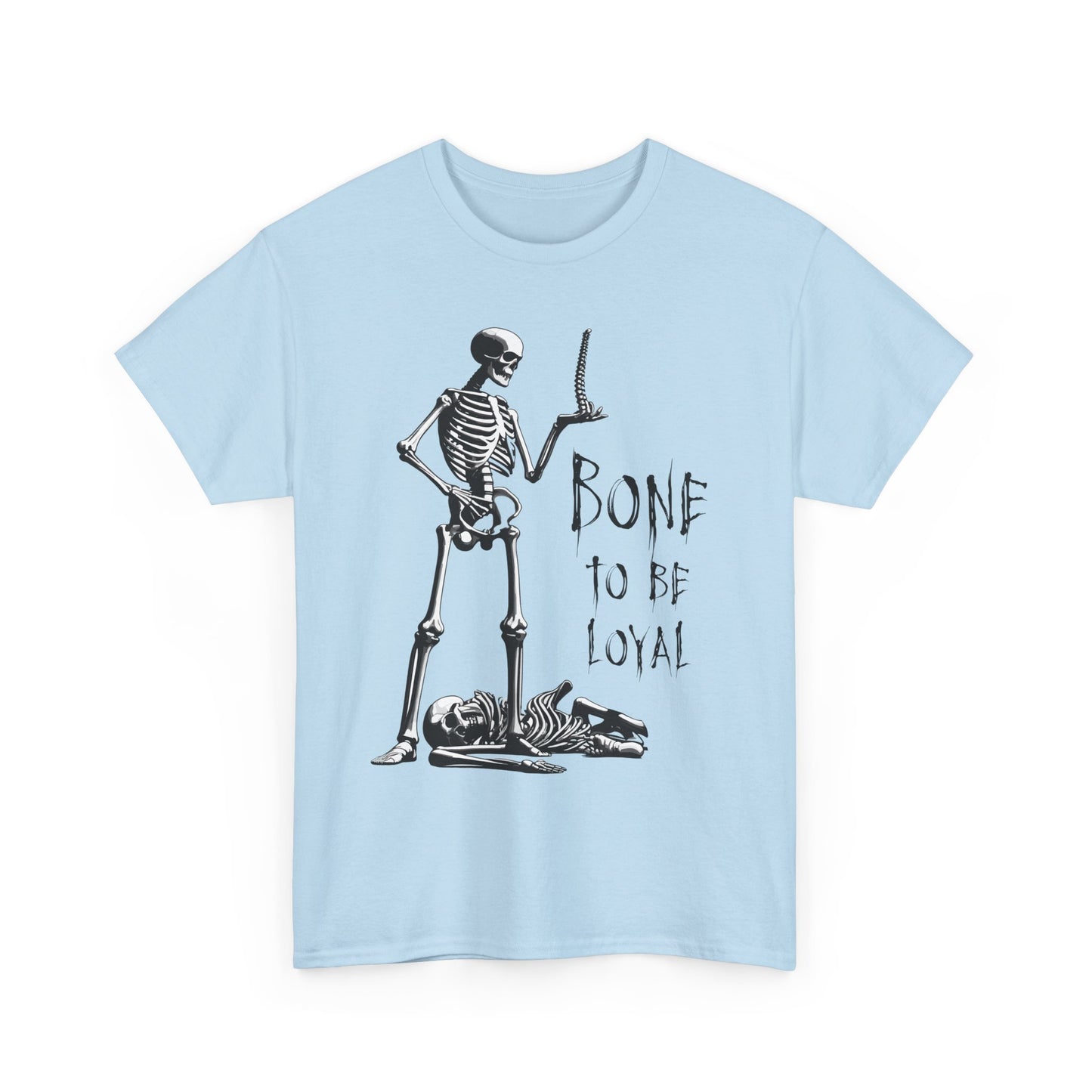 Skeleton Spine Pun T-Shirt - Funny Dark Humor Anatomy Tee