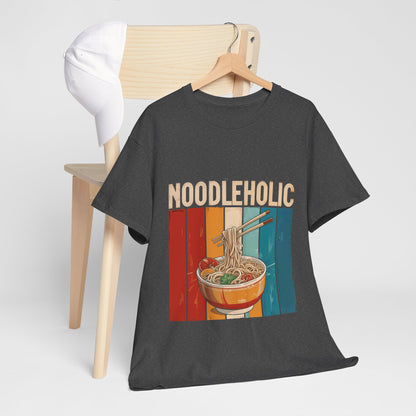 Noodleholic Shirt - Retro Ramen Bowl Tee
