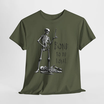 Skeleton Spine Pun T-Shirt - Funny Dark Humor Anatomy Tee