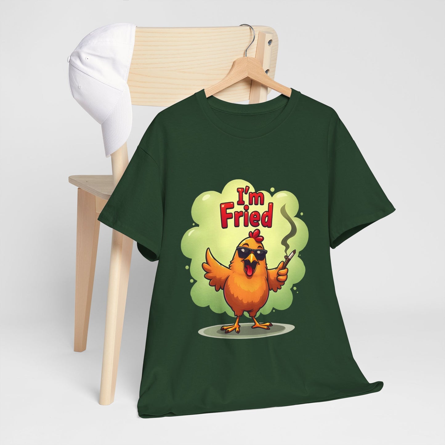 I'm Fried Chicken T-Shirt - Funny 420 Stoner Tee
