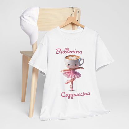 Ballerina Cappuccina Shirt – Cute Coffee Ballet Kawaii Tee