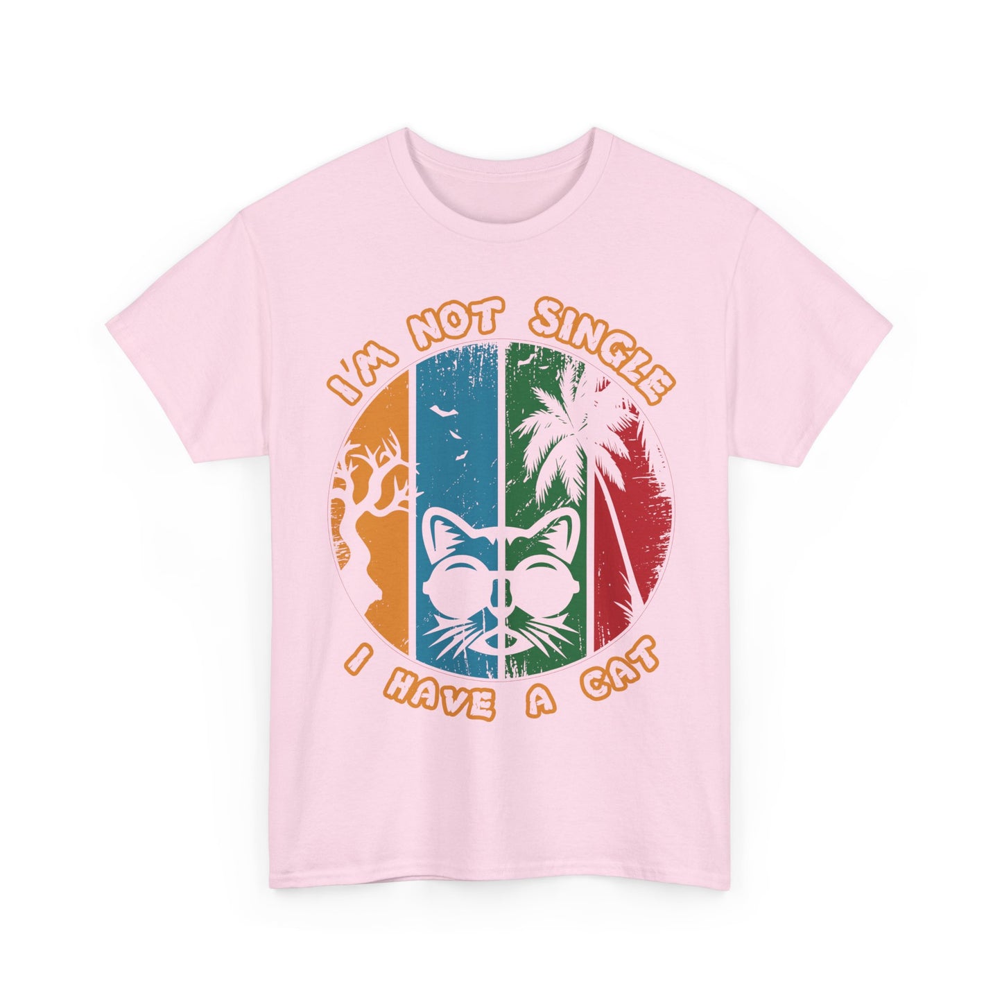 I’m Not Single I Have a Cat Shirt - Retro Funny Cat Tee