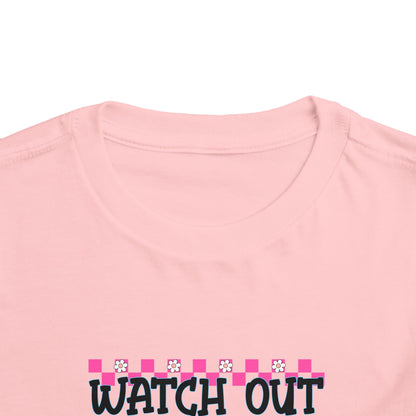 Watch Out Kindergarten Shirt - Fun Toddler Back to School Tee, Colorful First Day of Kindergarten Outfit, Here I Come Shirt for Kids