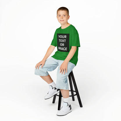 Kids Customizable Tee - Personalized Your Text or Image Shirt