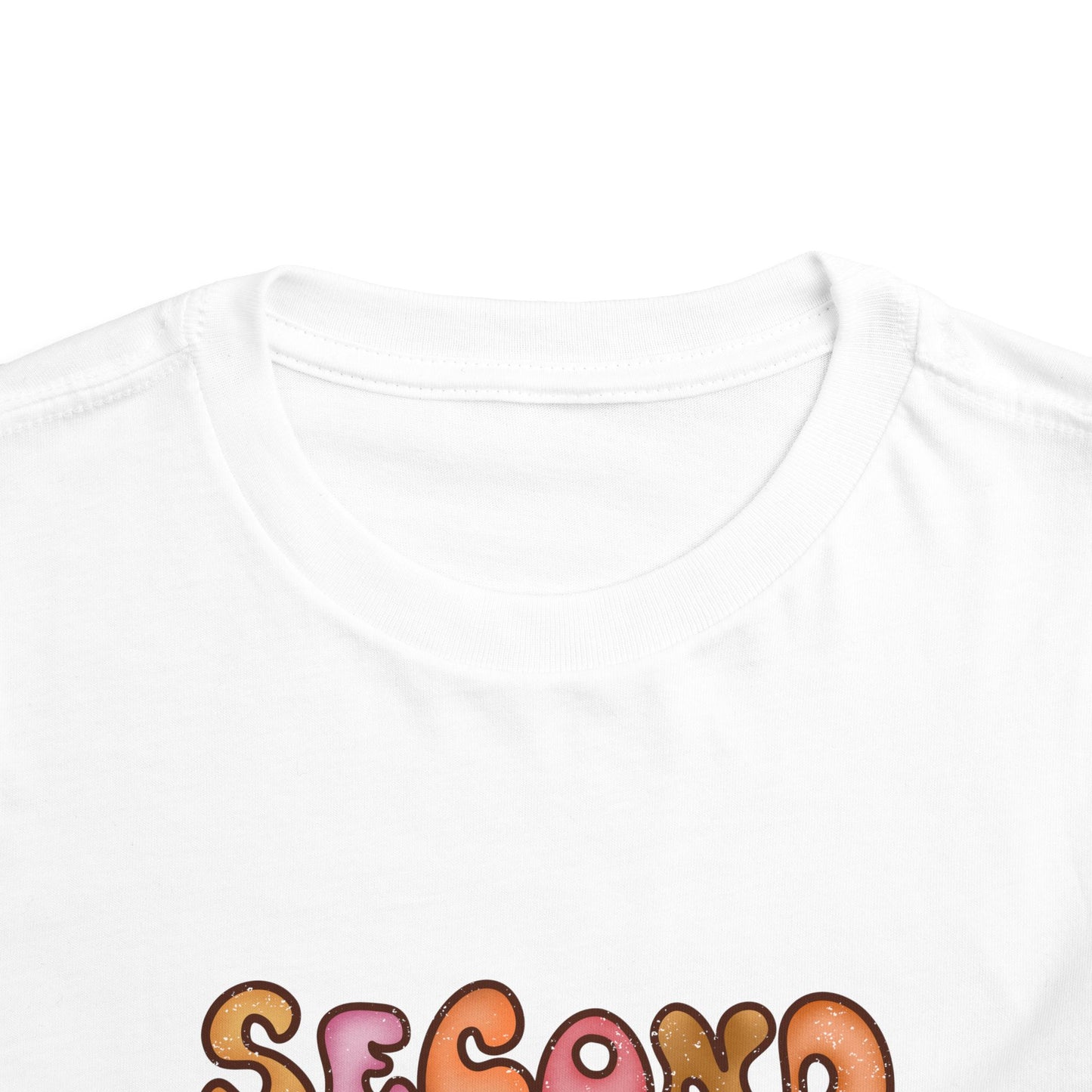 Second Grade Bubble Letters T-Shirt | Cute Retro Kawaii Back to School Kids Tee