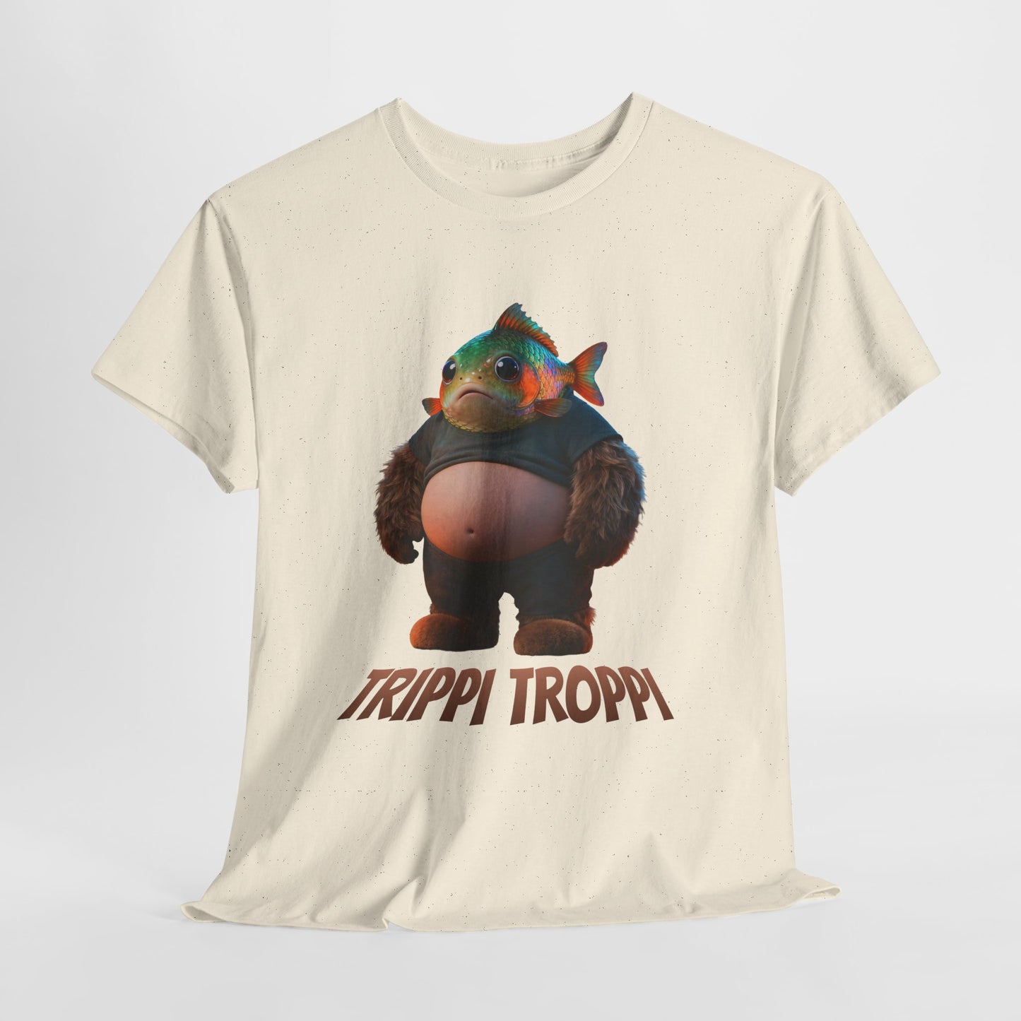 Trippi Troppi Shirt – Absurd Fish Monster Funny Surreal Art Tee