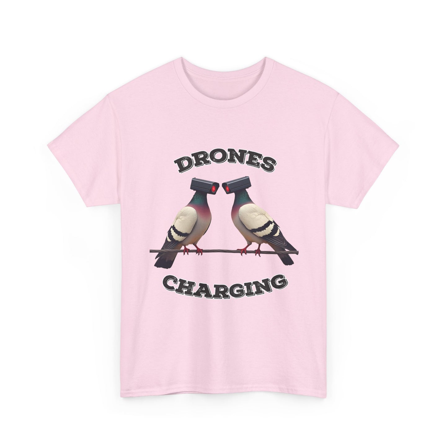 Drohnen laden Shirt - Lustiges Taubenkamera-Meme-T-Shirt