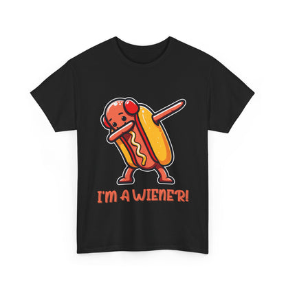 I'm a Wiener Hot Dog T-Shirt - Funny BBQ Pun Kawaii Tee