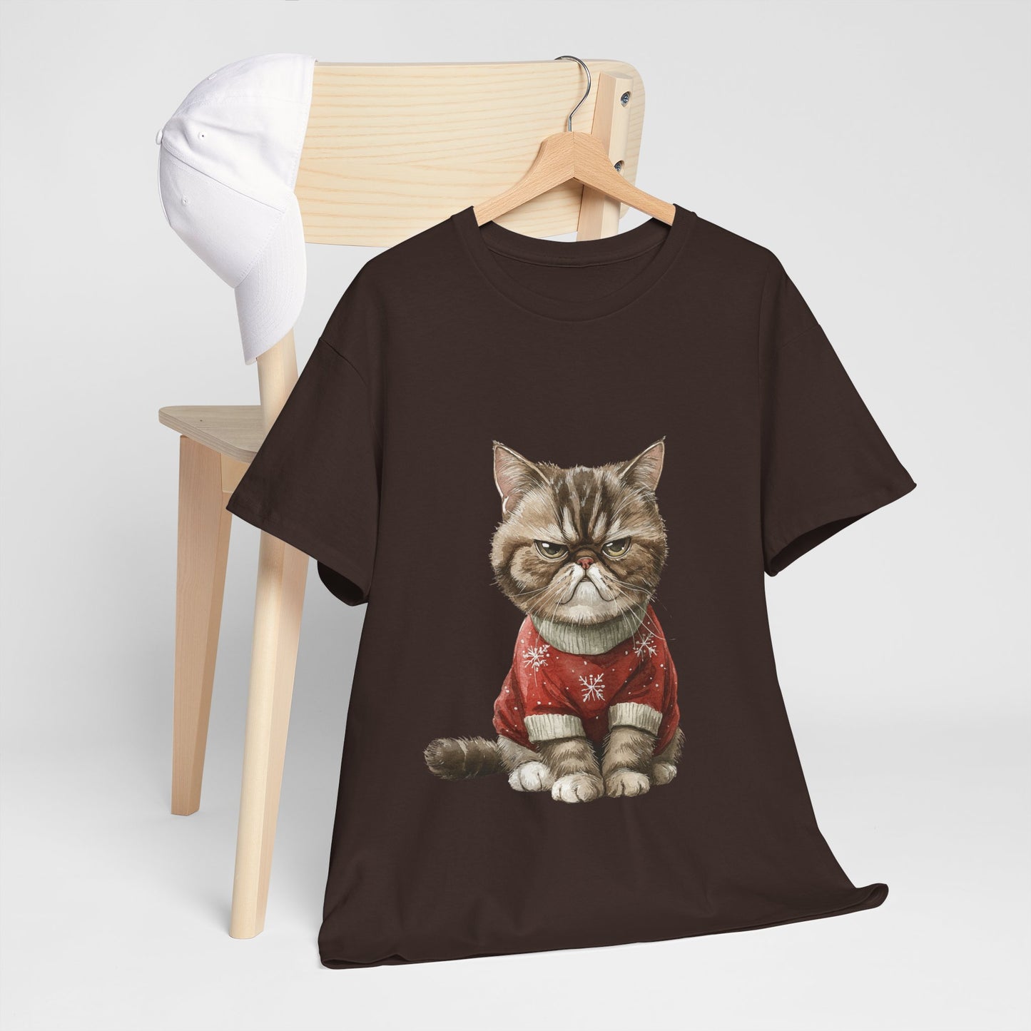 Grumpy Christmas Cat T-Shirt