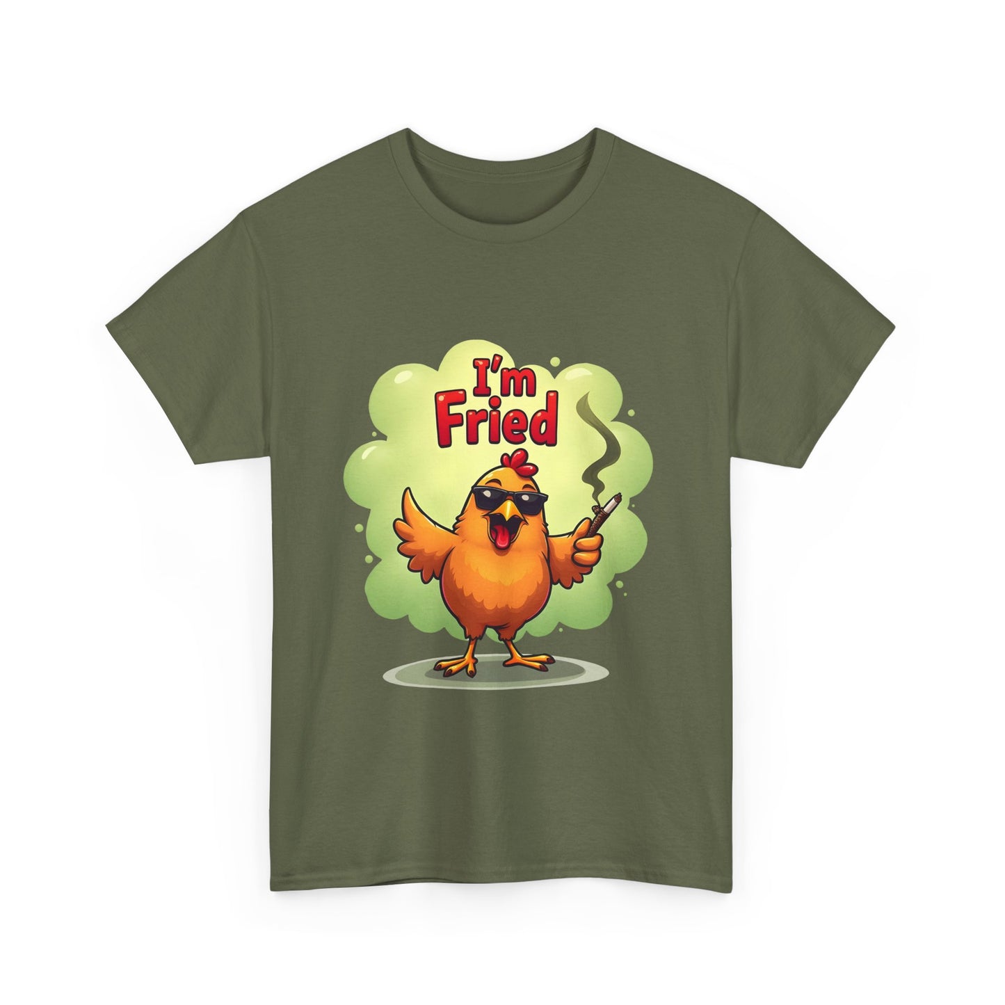 I'm Fried Chicken T-Shirt - Funny 420 Stoner Tee