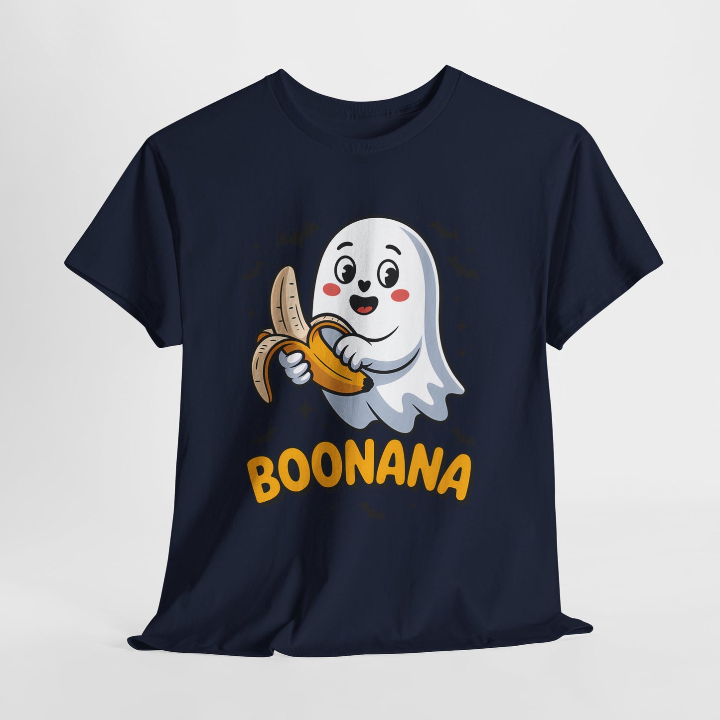 Boonana Ghost T-Shirt - Cute Halloween Banana Pun Tee