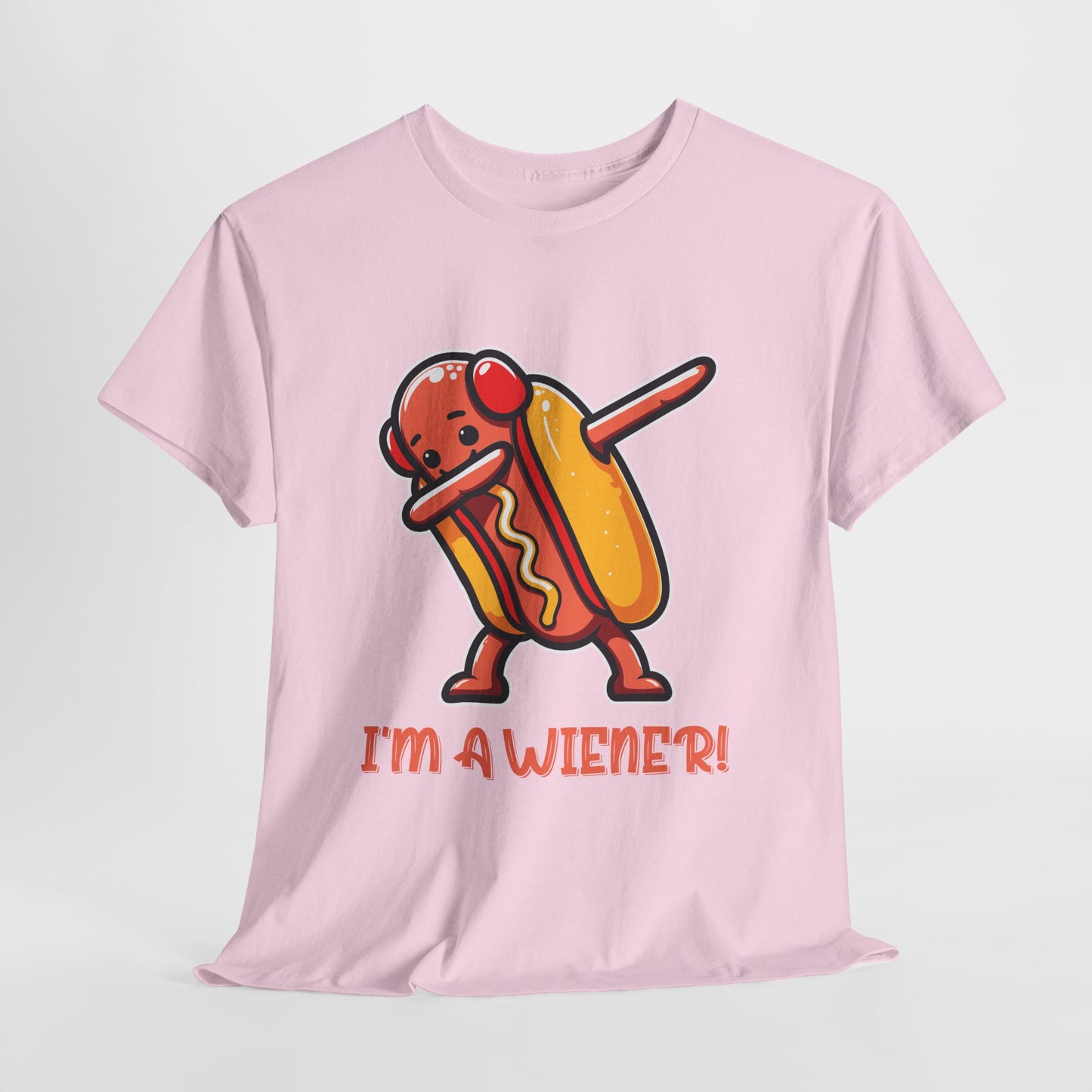 I'm a Wiener Hot Dog T-Shirt - Funny BBQ Pun Kawaii Tee