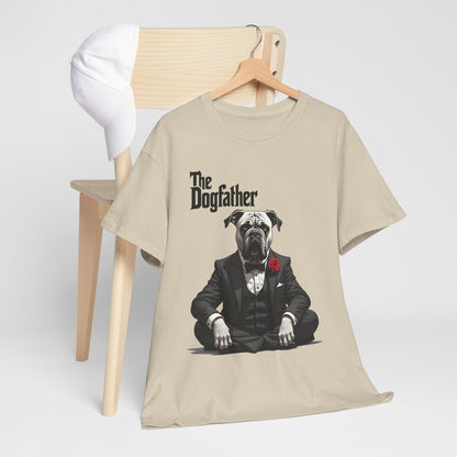 The Dogfather - Funny Mafia Dog Parody T-Shirt for Dog Lovers & Movie Fans