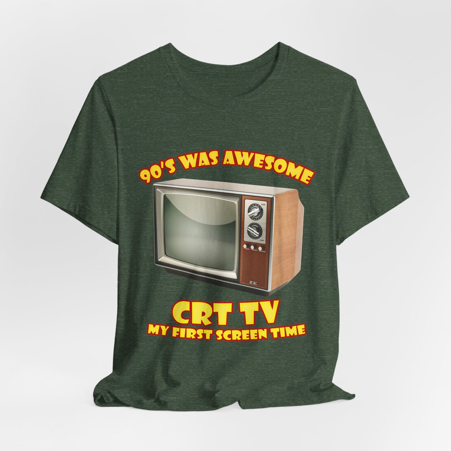 My First Screen Time T-Shirt - Retro CRT TV 90s Tee