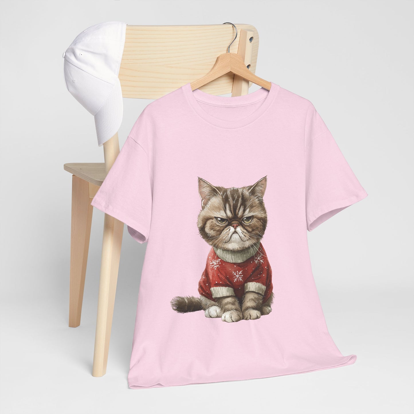 Grumpy Christmas Cat T-Shirt