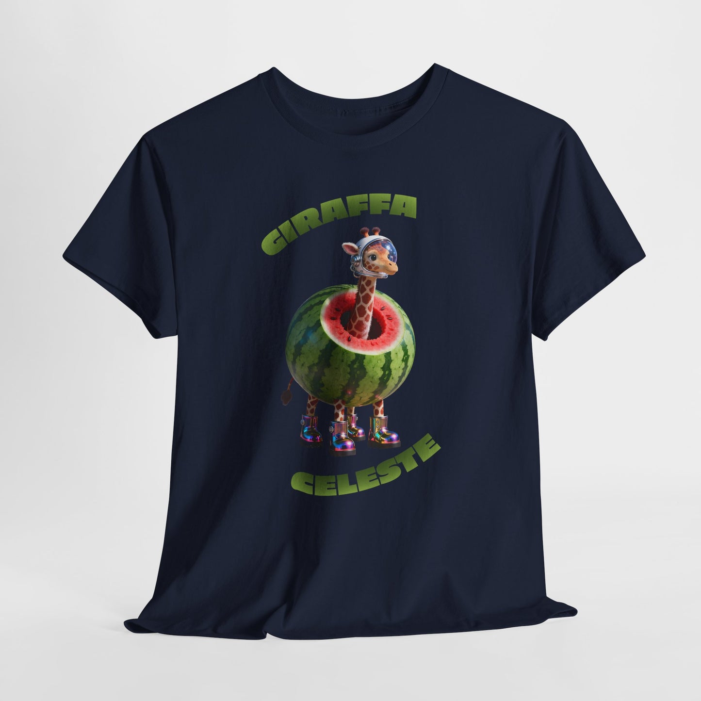 Giraffa Celeste Shirt – Funny Watermelon Space Giraffe Tee