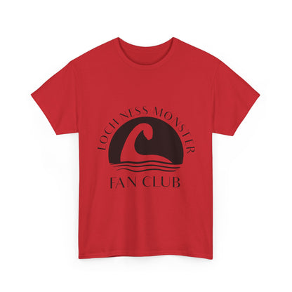 Loch Ness Monster T-Shirt - Minimal Nessie Line Art Scotland Tee