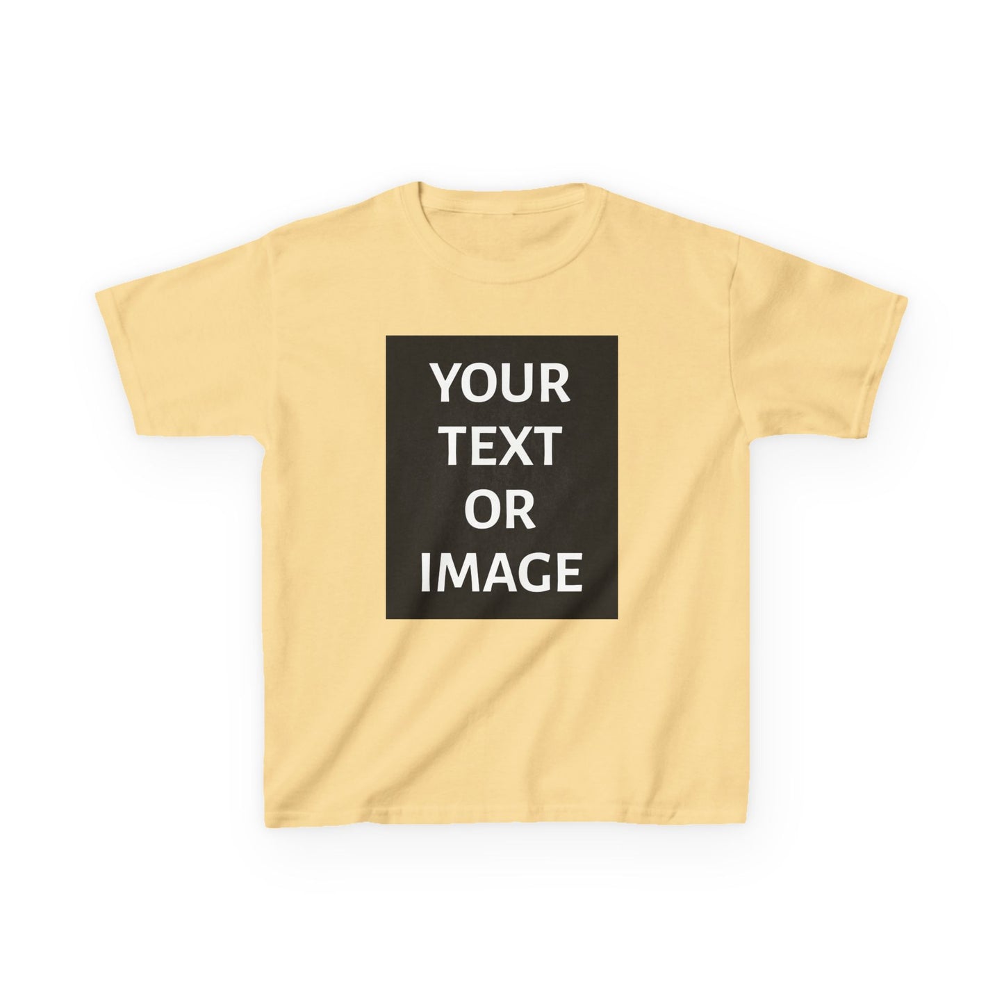 Kids Customizable Tee - Personalized Your Text or Image Shirt