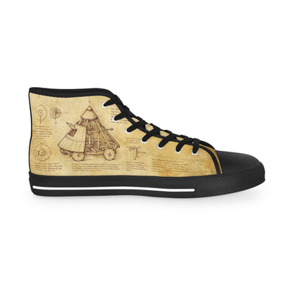 Da Vinci Herren-Sneaker – Vintage-Geschenk aus der Kunstgeschichte